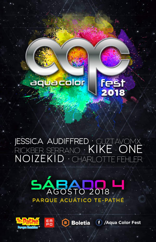 Foto de la segunda edición del Aqua Color Fest
