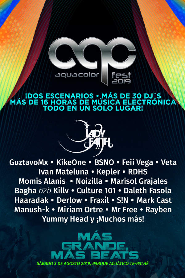 Foto de la segunda edición del Aqua Color Fest