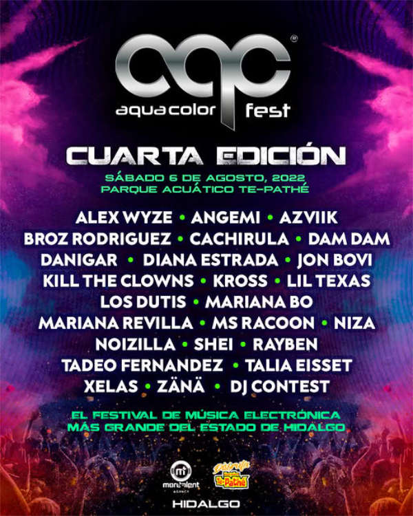 Foto de la segunda edición del Aqua Color Fest