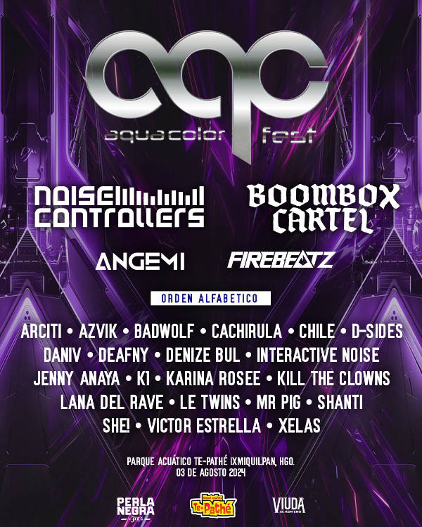Foto de la segunda edición del Aqua Color Fest