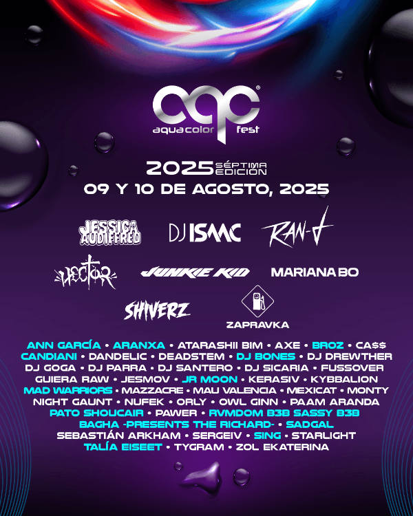 Foto de la segunda edición del Aqua Color Fest